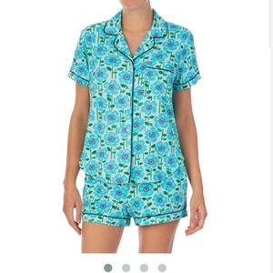 Kate Spade Floral Brushed Jersey Short PJ Set